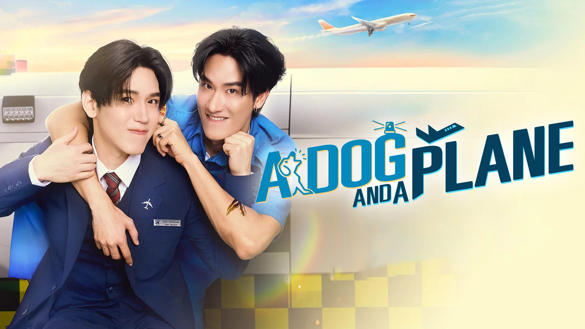 Um Cachorro e Um Avião
